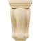 Ekena Millwork 7 1/2"W x 4 1/2"D x 14"H Cole Pilaster Wood Corbel, Maple CORW07X04X14COMA - alternate 2